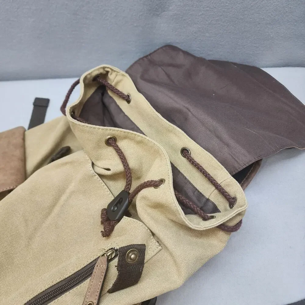 Naruto Uzumaki Brown Laptop‎ Canvas Backpack Bookbag